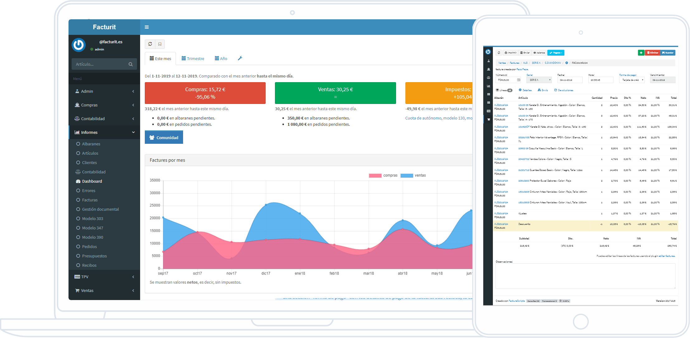 Facutrit - Contabilidad y Facturación en la nube gratis